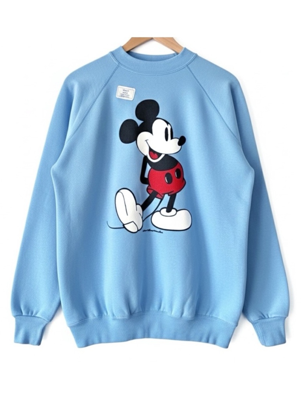 NOS 80s Mickey Mouse Sweatshirt ASO Michael Jackson 1985 Icon Deadstock RARE